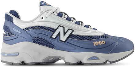 New Balance 1000 Sneakers Dames - Paars - Maat 38.5 - Leer Purple