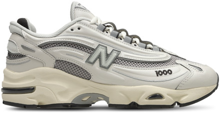 New Balance 1000 Sneakers Dames - Wit - Maat 38.5 - Mesh/Synthetisch White