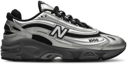 New Balance 1000 Sneakers Dames - Zwart - Maat 37.5 - Leer Black