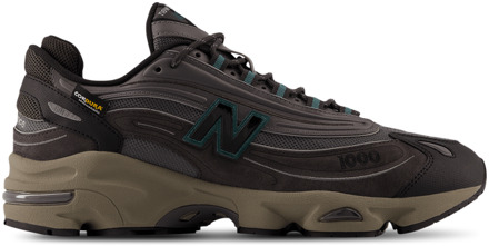 New Balance 1000 Sneakers Dames - Zwart - Maat 40.5 - Leer Black