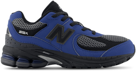 New Balance 2002 Bungee Lace Peuterschoenen - Blauw - Maat 28 - Leer Blue