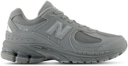 New Balance 2002 Bungee Lace Peuterschoenen - Grijs - Maat 30.5 - Leer Grey