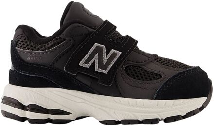 New Balance 2002 Hook & Loop Baby Schoenen jongens 22.5 Zwart