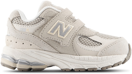 New Balance 2002 Hook & Loop Babyschoenen - Grijs - Maat 18.5 - Leer Grey