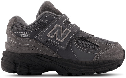 New Balance 2002 Hook & Loop Babyschoenen - Grijs - Maat 23 - Leer Grey