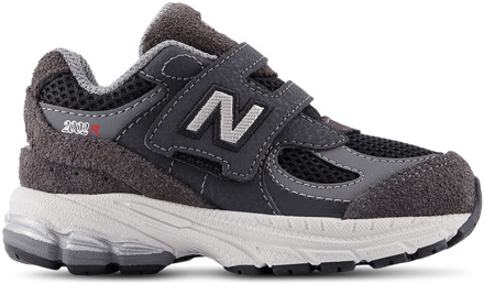 New Balance 2002 Hook & Loop Babyschoenen - Zwart - Maat 22.5 - Leer Black