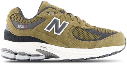 New Balance 2002R Kindersneakers - Groen - Maat 38 - Leer Green