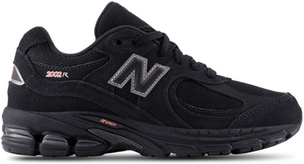 New Balance 2002R Kindersneakers - Zwart - Maat 38 - Leer Black