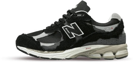 New Balance 2002r protection pack black grey - maat 42,5 Zwart