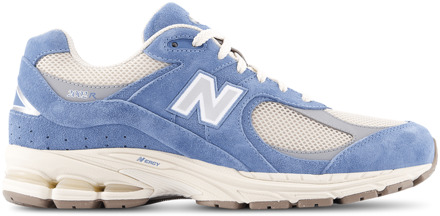 New Balance 2002R Sneakers Heren - Blauw - Maat 41.5 - Synthetisch, Textil Blue
