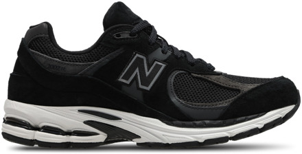 New Balance 2002R Sneakers Heren - Zwart - Maat 44.5 - Synthetisch, Textil Black