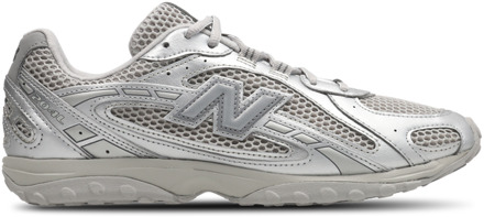 New Balance 204L Sneakers Dames - Zilver - Maat 40 - Leer Silver