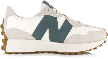 New Balance 327 moonbeam new spruce lage sneakers dames Wit - 37,5