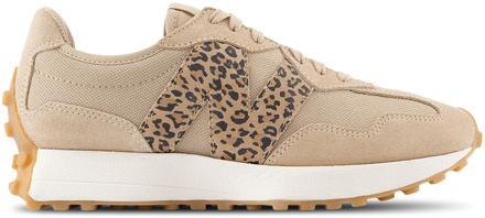 New Balance 327 Sneakers Dames - Beige - Maat 36 - Leer, Synthetisch