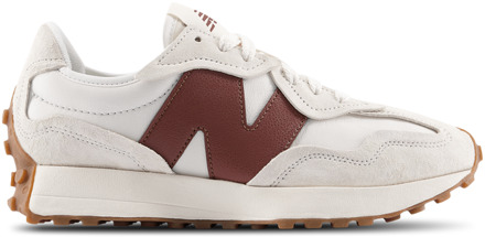 New Balance 327 Sneakers Dames - Beige - Maat 37 - Leer, Synthetisch