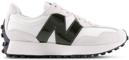New Balance 327 Sneakers Dames - Wit - Maat 37.5 - Leer, Synthetisch White