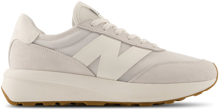 New Balance 370 Sneakers Dames - Wit - Maat 39.5 - Leer White