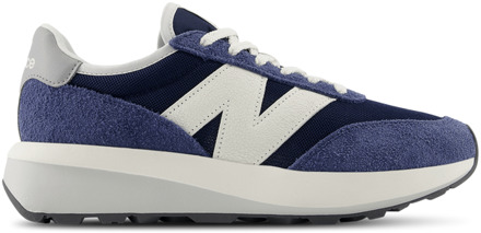 New Balance 370 Sneakers Heren - Blauw - Maat 41.5 - Mesh/Synthetisch Blue