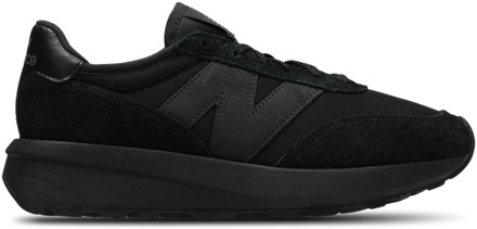 New Balance 370 Sneakers Heren - Zwart - Maat 44.5 - Mesh/Synthetisch Black