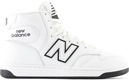New Balance 480 Hi Sneakers Heren wit - zwart - 42 1/2