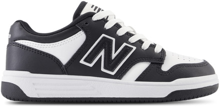 New Balance 480 Peuterschoenen - Zwart - Maat 33 - Leer Black