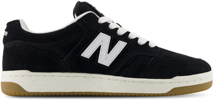New Balance 480 Sneakers Dames - Zwart - Maat 39.5 - Leer Black