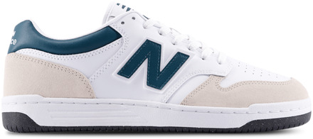 New Balance 480 Sneakers Heren - Wit - Maat 43 - Leer White