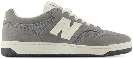 New Balance 480p Sneakers Dames - Grijs - Maat 39.5 - Leer Grey