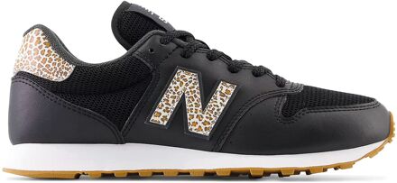 New Balance 500 Sneakers Dames zwart - beige - 38