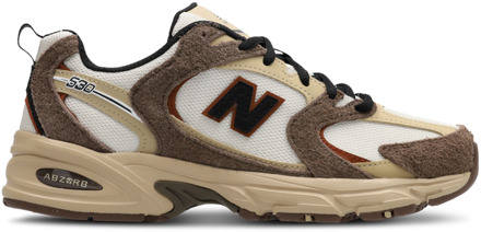 New Balance 530 Sneakers Dames - Bruin - Maat 38 - Synthetisch, Textil Brown