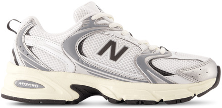 New Balance 530 Sneakers Dames - Zilver - Maat 38.5 - Synthetisch, Textil Silver