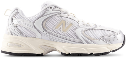 New Balance 530 Sneakers Dames - Zilver - Maat 39.5 - Synthetisch, Textil Silver