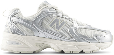 New Balance 530 Sneakers Dames - Zilver - Maat 39.5 - Synthetisch, Textil Silver