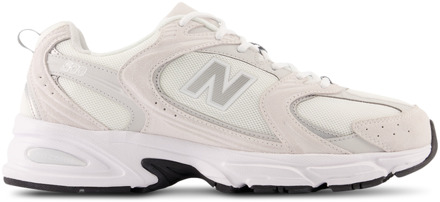 New Balance 530 Sneakers Heren - Wit - Maat 44.5 - Textil, Synthetisch White