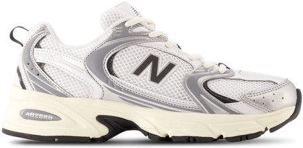 New Balance 530 Sneakers Heren - Zilver - Maat 42 - Textil, Synthetisch Silver