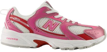 New Balance 530 Sneakers Meisjes 34.5 Wit dessin