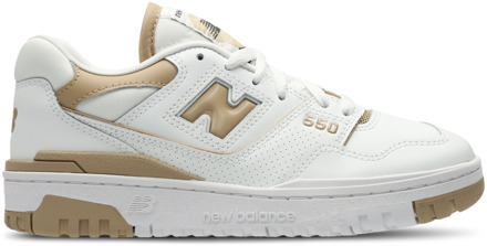 New Balance 550 Sneakers Dames - Wit - Maat 36.5 - Leer White