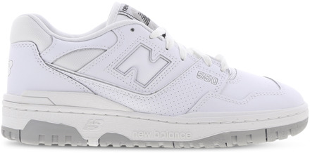 New Balance 550 Sneakers Dames - Wit - Maat 37.5 - Leer, Synthetisch, Textil White