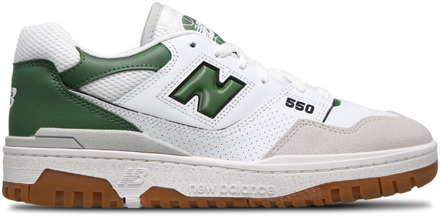 New Balance 550 Sneakers Dames - Wit - Maat 37.5 - Leer White