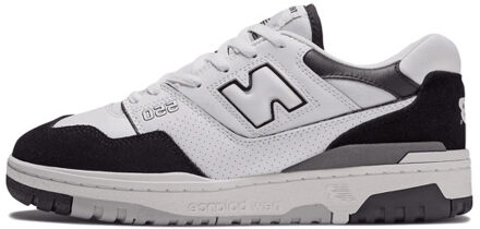 New Balance 550 white black rain cloud - maat 40,5 Wit