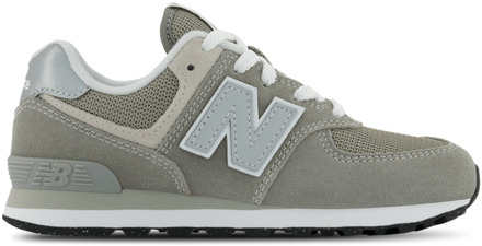 New Balance 574 Peuterschoenen - Grijs - Maat 28.5 - Leer Grey