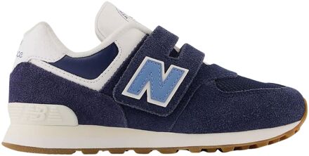 New Balance 574 Sneaker Junior donkerblauw - blauw - wit - 30
