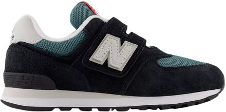 New Balance 574 Sneaker Junior zwart - blauw - wit - 33