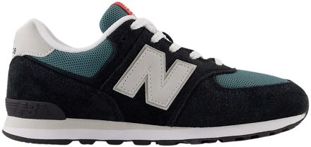 New Balance 574 Sneaker Junior zwart - blauw - wit - 37