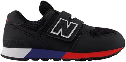 New Balance 574 Sneaker Junior zwart - wit - blauw - rood - 30