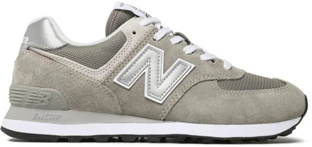 New Balance 574 sneaker met nubuck details Zand - 44