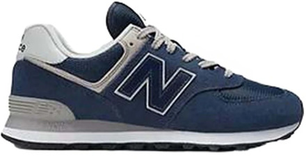 New Balance 574 sneaker met suède details Donkerblauw - 45