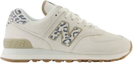 New Balance 574 Sneakers Dames off white - grijs - 41