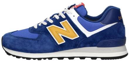 New Balance 574 Sneakers Heren blauw - geel - 42