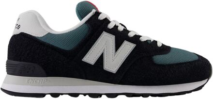 New Balance 574 Sneakers Heren zwart - groen - wit - 42 1/2